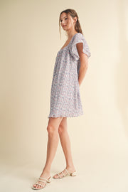 Spring Fling Flutter Dress