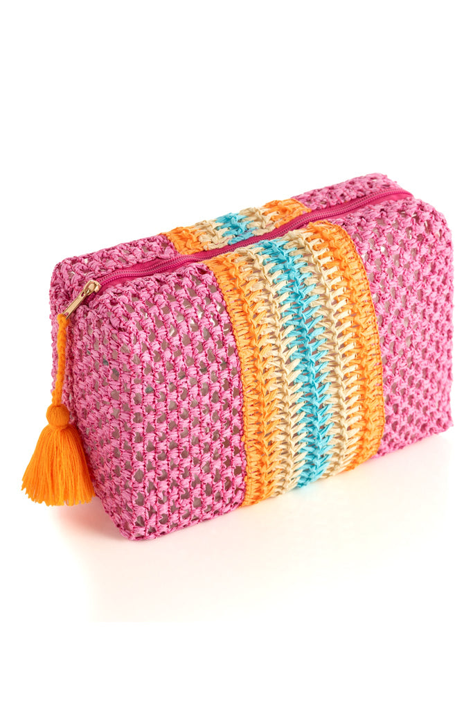 Remy Boxy Pouch-Magenta