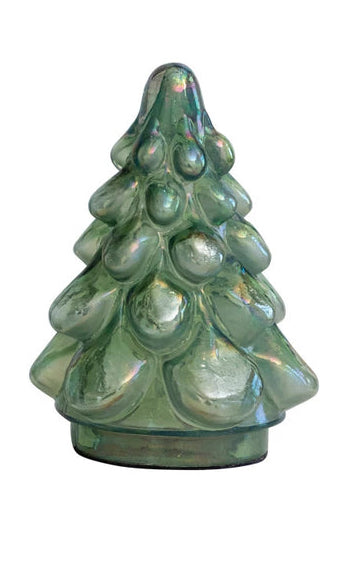 Embossed Mercury Glass Tree