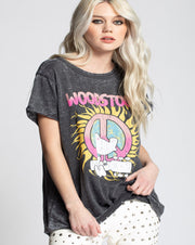 Woodstock Sun & Peace Sign Tee