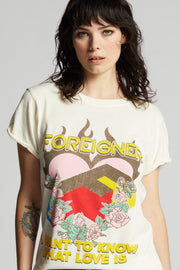 Foreigner What Love Is Tee