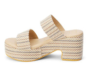 Mosaic Platform Sandal