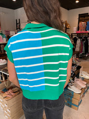 Seaside Stripe Top