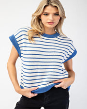 Stripe Short Sleeve