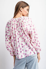 Pink Buttercup Blouse