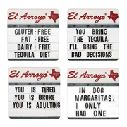 Coaster Set- Tequila Diet