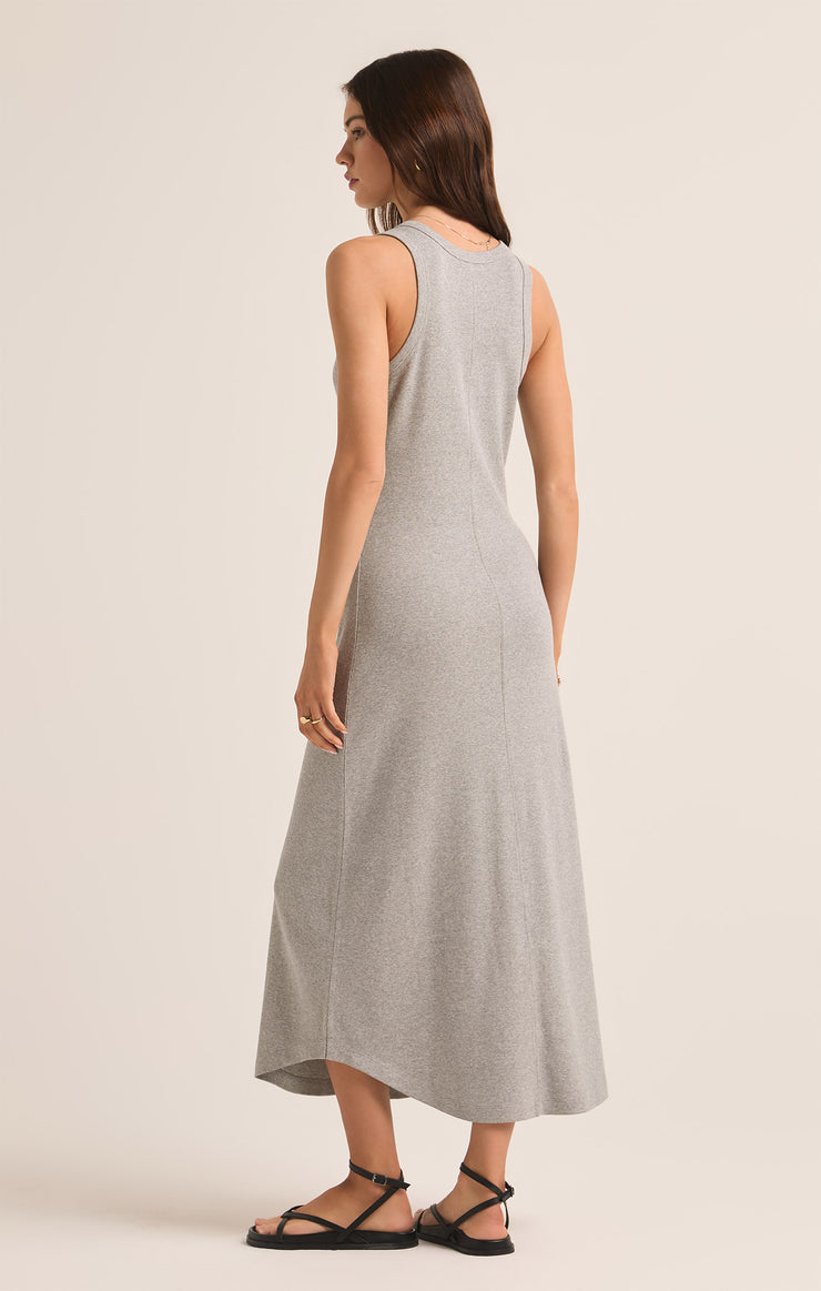 Goodwin Midi Dress- Heather Grey