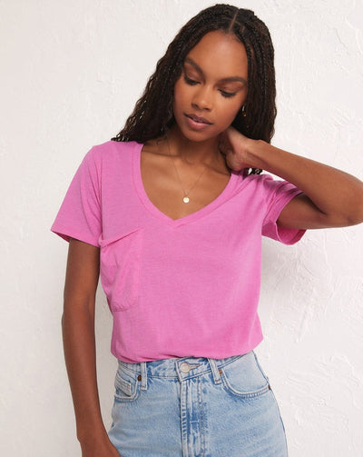 The Pocket Tee- Heartbreaker Pink