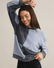 Fair and Square Denim Sweatshirt