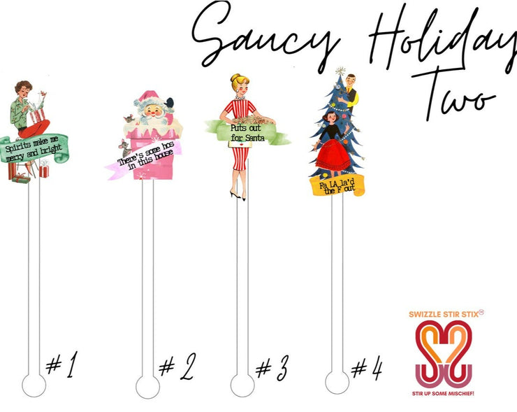 Saucy Holiday Stir Sticks