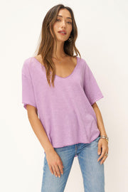 Robby Scoop Neck- Lilac