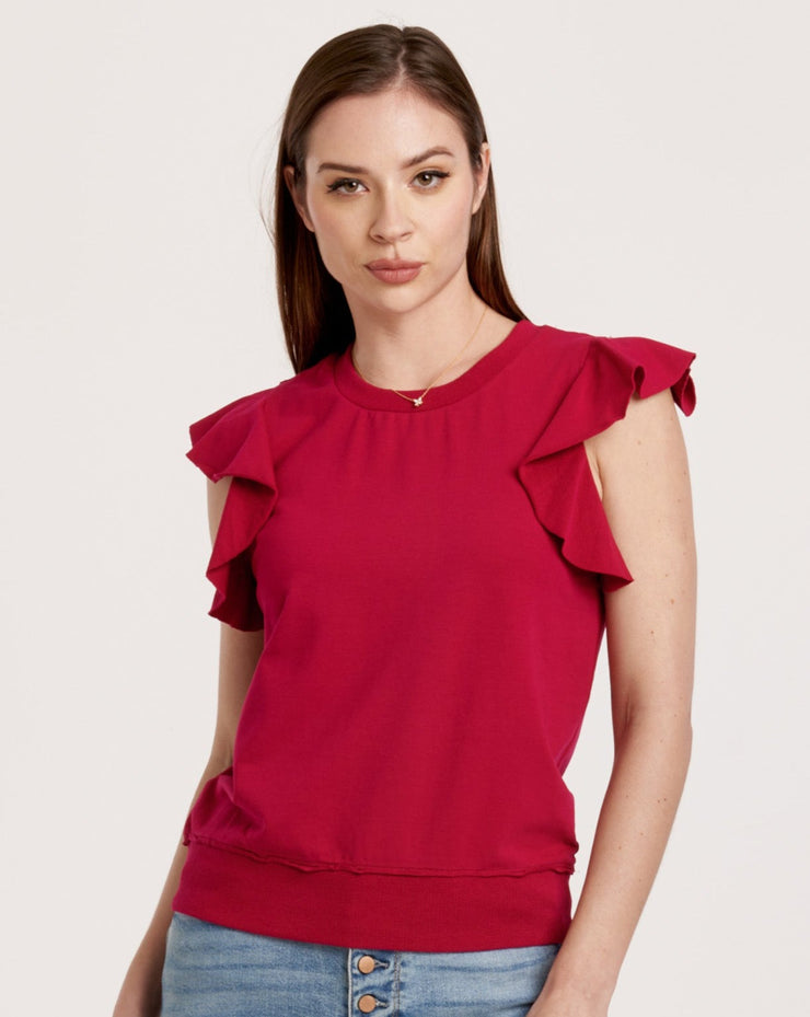 Layla Top- Ruby Pink