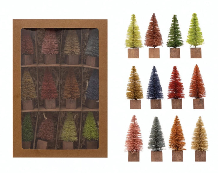 Bottle Brush Tree Set