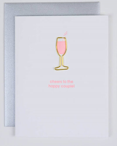 Cheers To The Happy Couple Card