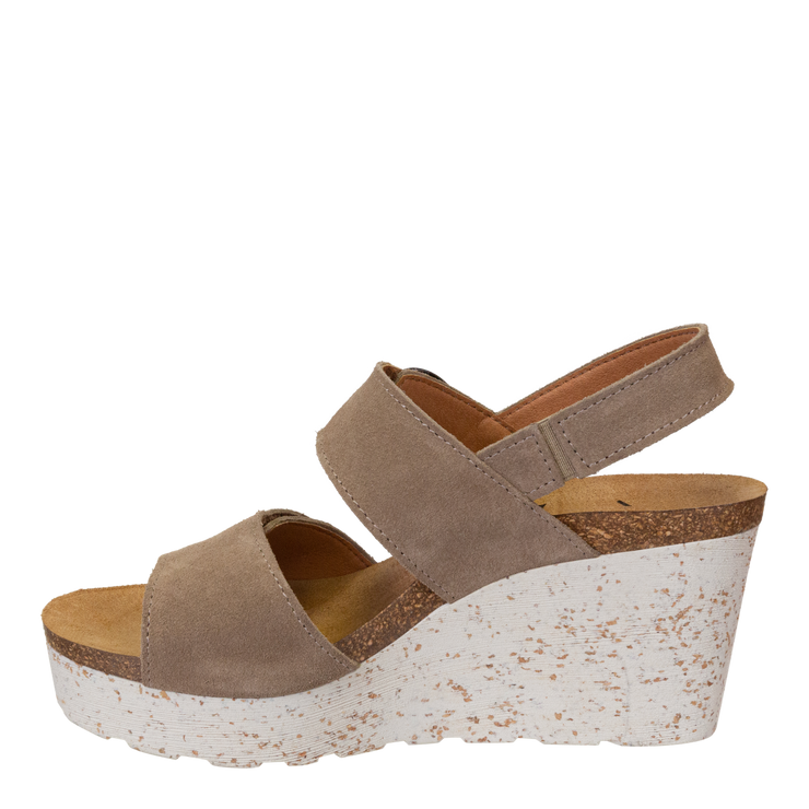 OTBT - PEASANT in GREIGE Wedge Sandals