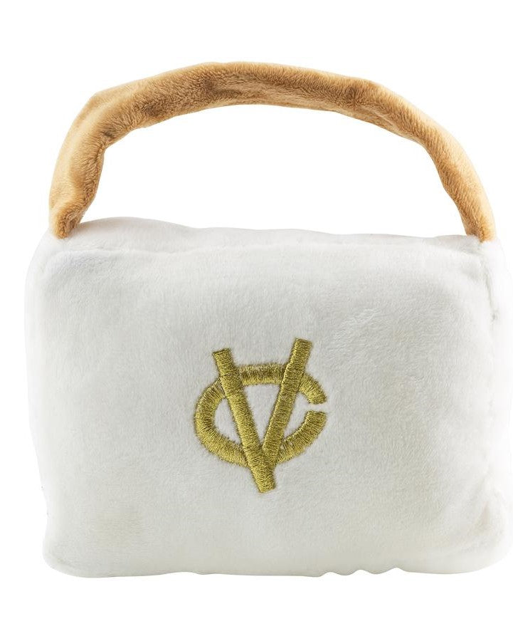 White Chewy Vuiton Handbag X-Large